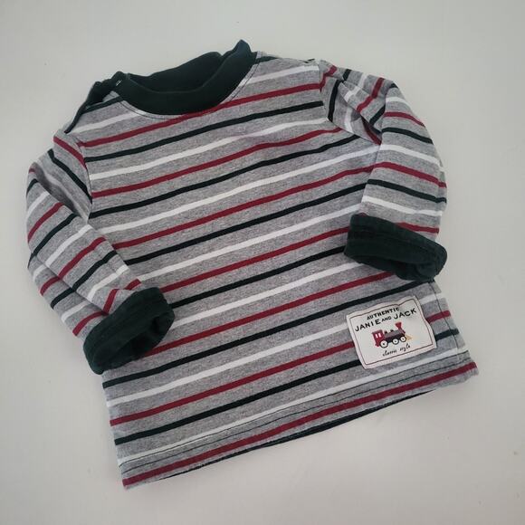 6-12M winter bundle Janie and Jack and Old Navy fleece lined denim - Picture 5 of 12
